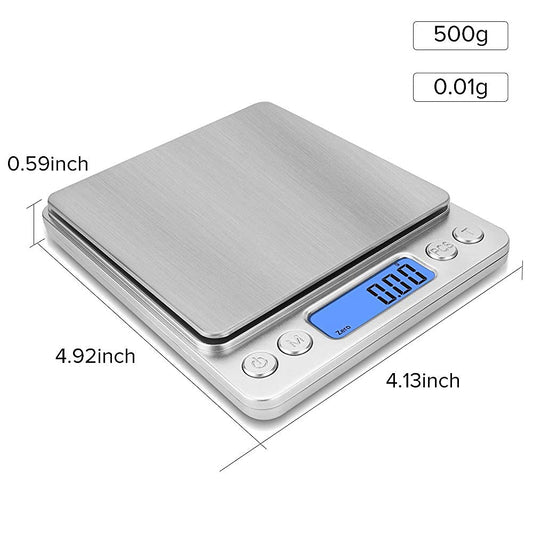 American Weigh Digital Tray Scale – 2000g Capacity / 0.1g Precision