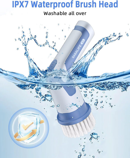Babalife K3 Cordless Multi-Function Spin Scrubber