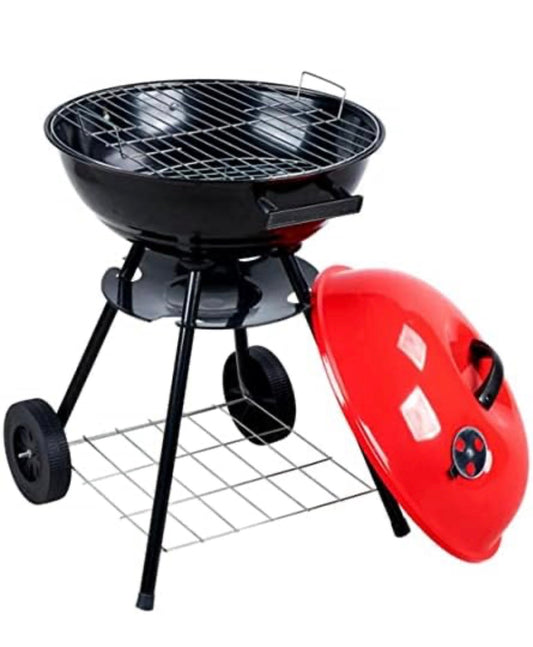17-Inch Portable Charcoal Barbecue Kettle Grill