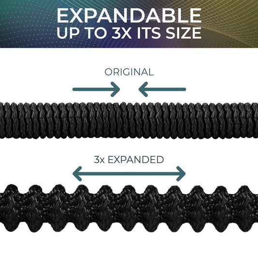 Expandable Garden Hose 100ft with 8-Function Spray Nozzle – Lightweight, Anti-Kink, Heavy Duty