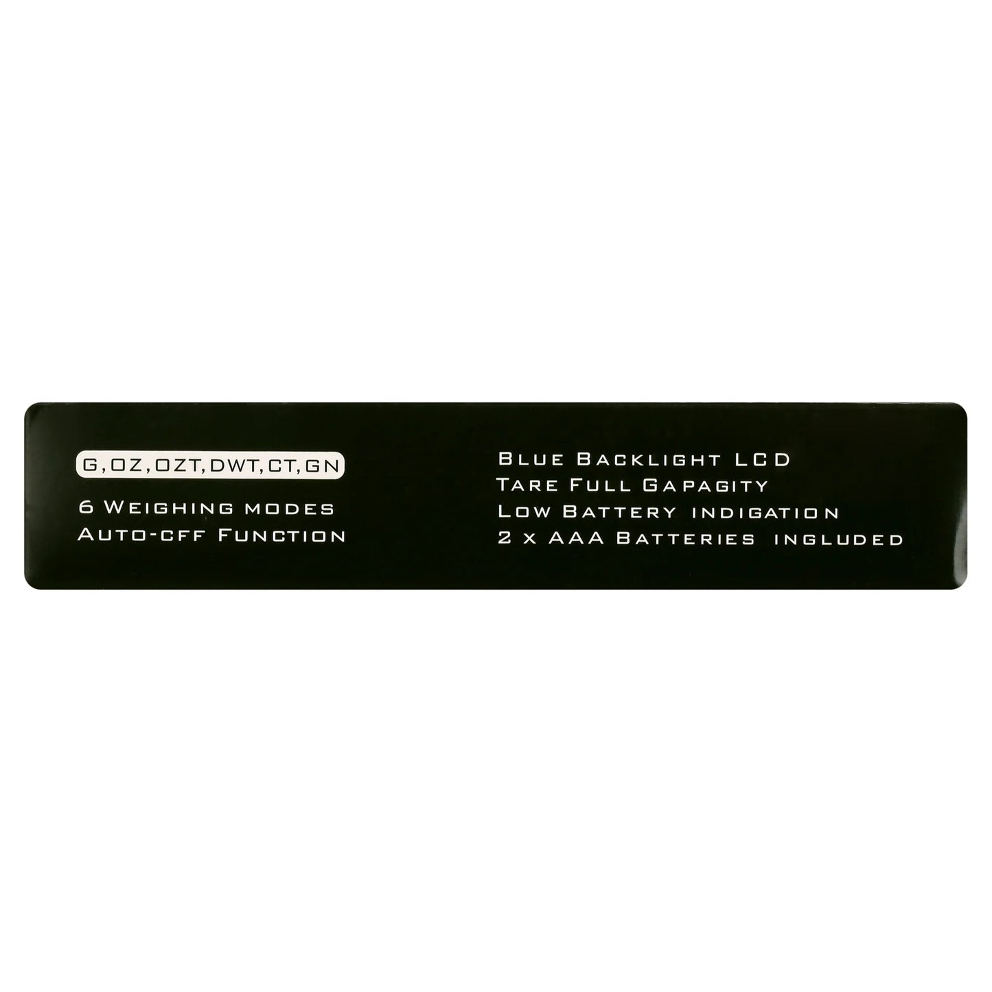 American Weigh Digital Tray Scale – 2000g Capacity / 0.1g Precision