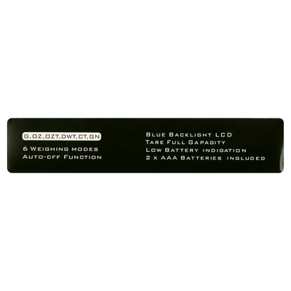 American Weigh Digital Tray Scale – 2000g Capacity / 0.1g Precision