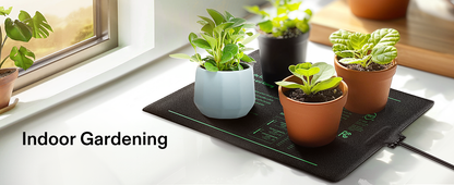 VIVOSUN 2-Pack Heavy Duty Waterproof Seedling Heating Mat – 10x20.7 Inch Hydroponic Heat Mat (MET Standard)