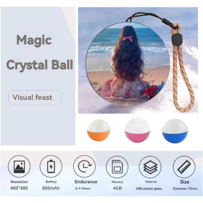 Customizable Video Crystal Ball Light – WiFi DIY Art Display