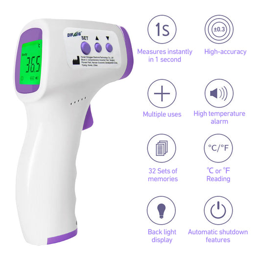 Non-Contact Digital Infrared Forehead Thermometer