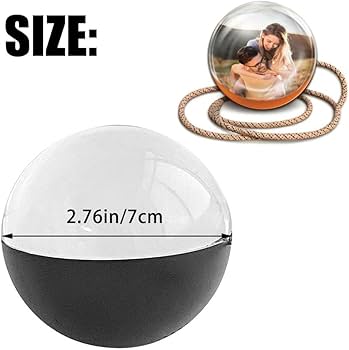 Customizable Video Crystal Ball Light – WiFi DIY Art Display