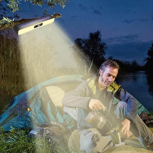 Clip-On Solar Motion Sensor Light – Outdoor LED Security Lamp