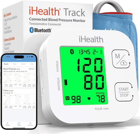 iHealth Track Bluetooth Blood Pressure Monitor (Upper Arm)