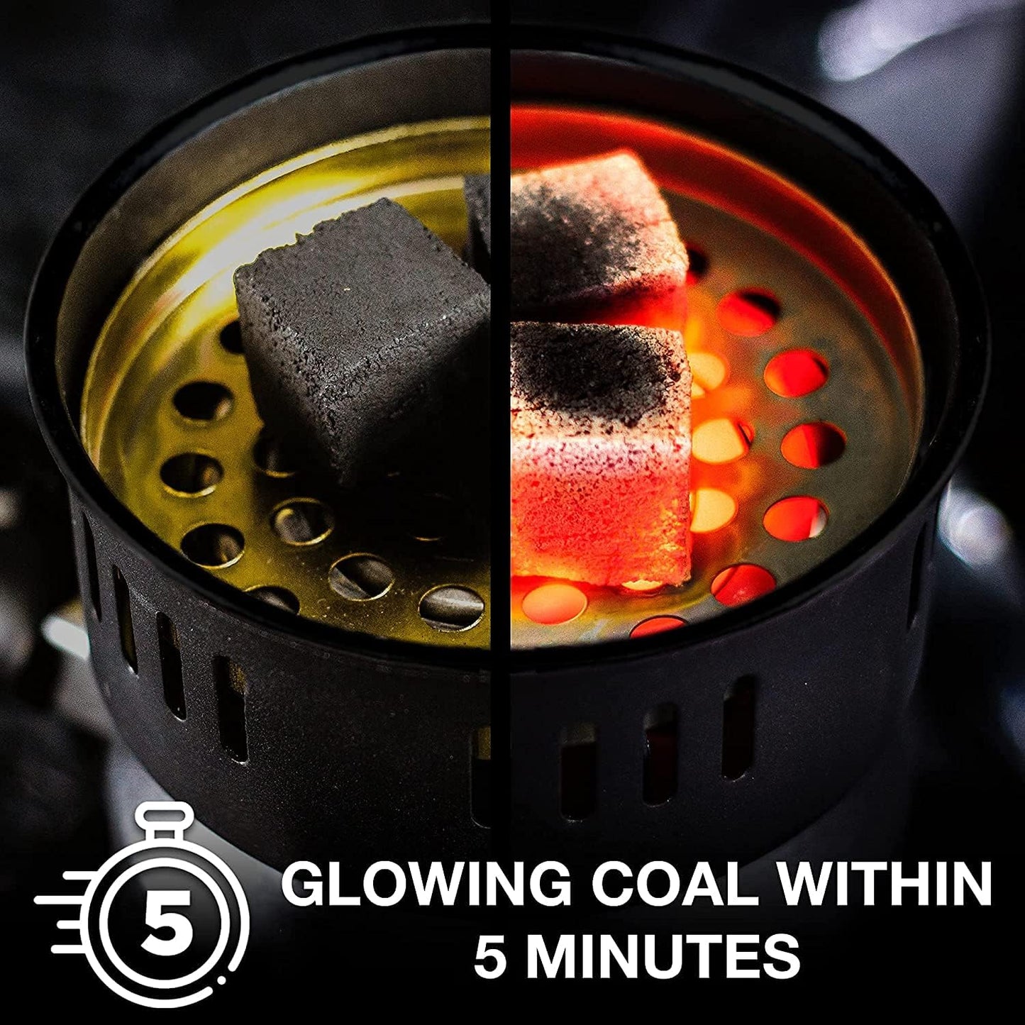 Electric Charcoal Burner – Quick-Heating Portable Coal Stove