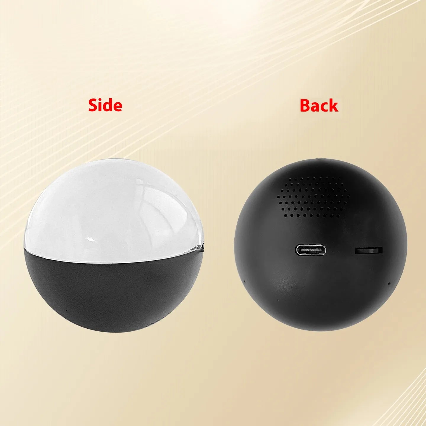 Customizable Video Crystal Ball Light – WiFi DIY Art Display