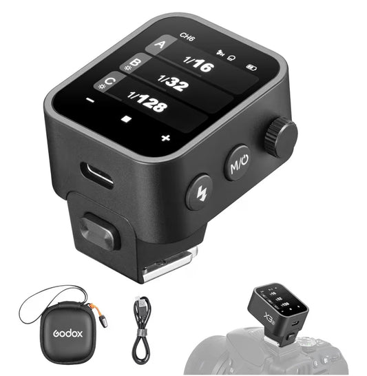 Godox X3-S Flash Trigger for Sony – OLED Touchscreen Wireless Flash Transmitter (TTL, HSS 1/8000s)