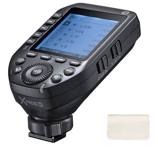 Godox XPro II-S Flash Trigger for Sony – Wireless TTL HSS 1/8000s Flash Transmitter (Large LCD, TCM)