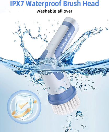 Babalife K3 Cordless Multi-Function Spin Scrubber