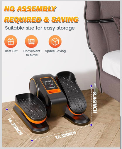YAGUD Under Desk Elliptical Machine (Model ZF-0801)