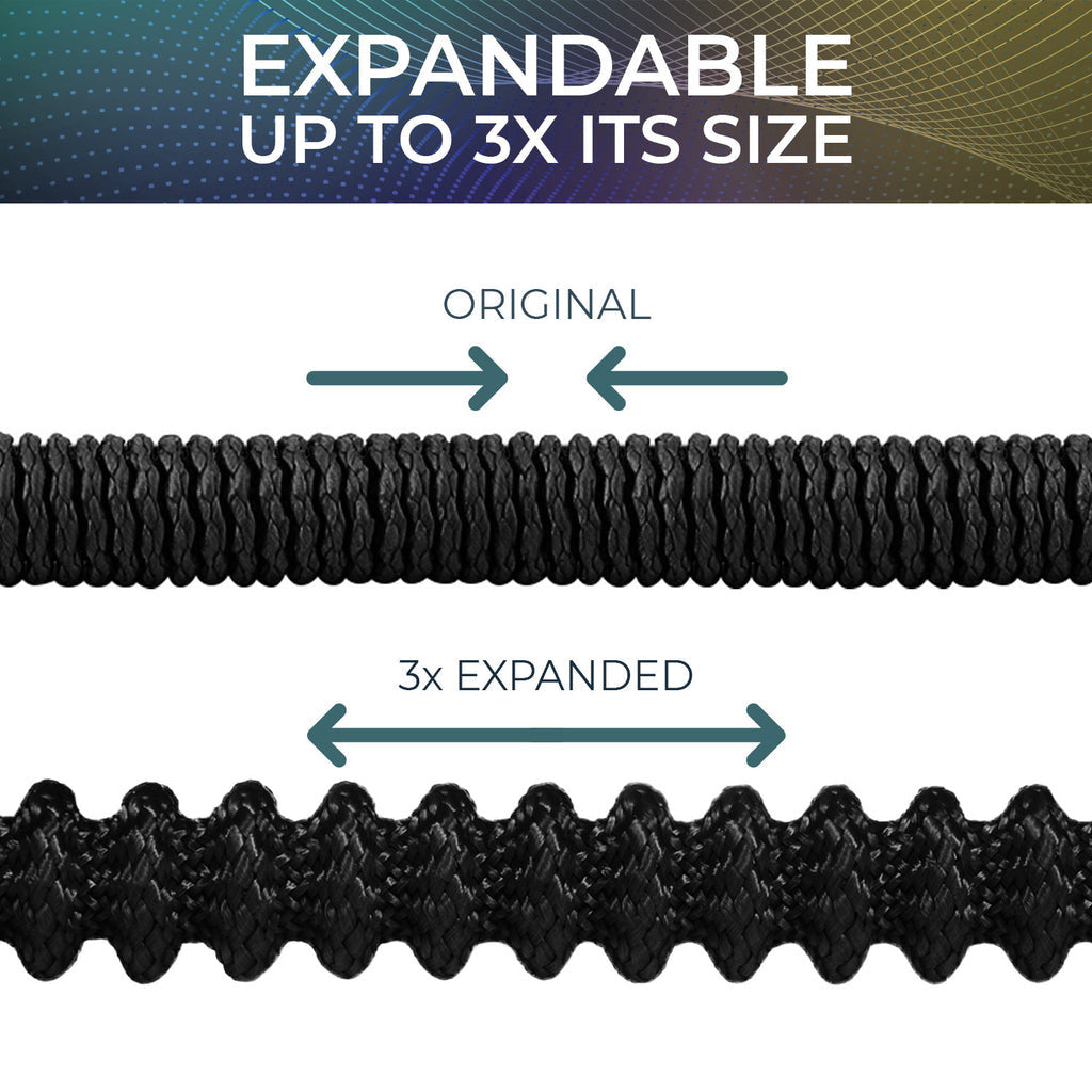 Expandable Garden Hose 100ft with 8-Function Spray Nozzle – Lightweight, Anti-Kink, Heavy Duty