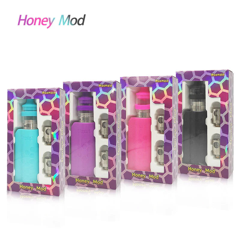 Waxmaid HoneyMod 5.3" E-Rig – Portable Electric Dab Rig