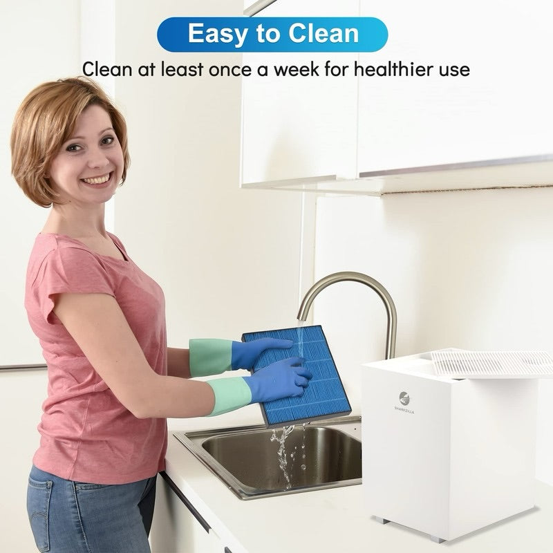 SHARKZILLA Evaporative Humidifier (1.3 Gallon, No-Mist)